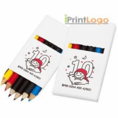 6 COLOUR PENCIL SET-IGT-0589